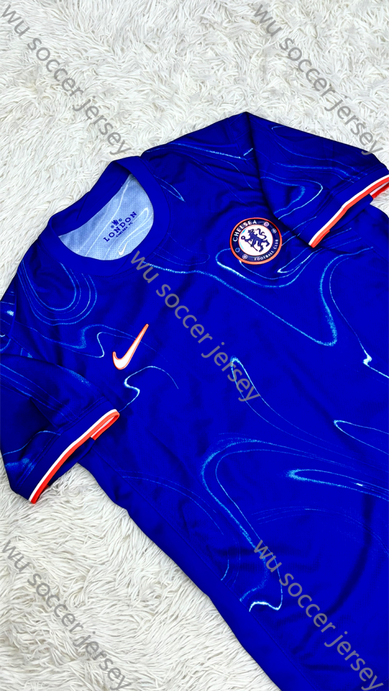 （S-4XL）1:1 Copy Top Quality 2024/2025 Chelsea Home  football jersey （ Fan Edition）