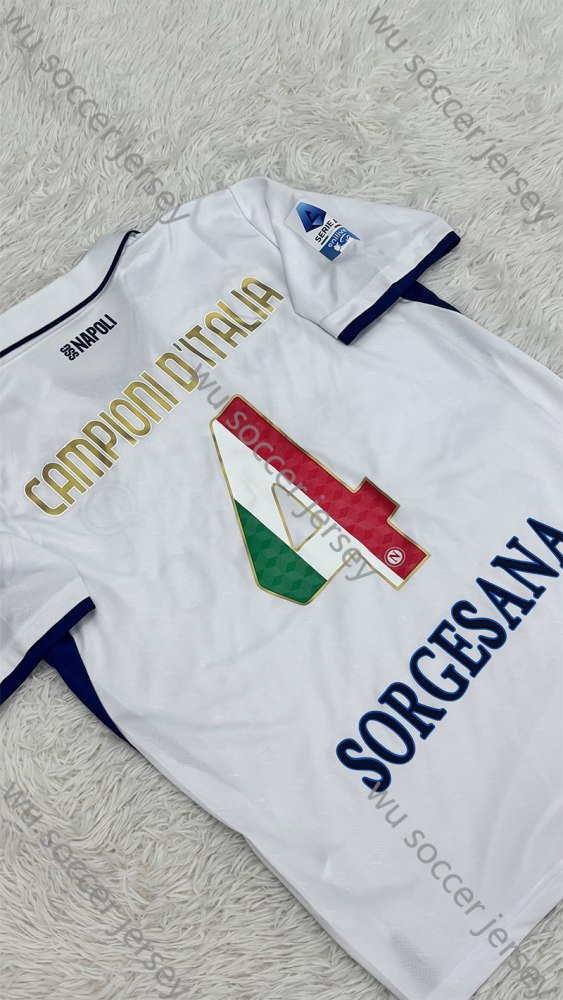 （S-4XL）1:1 Copy Top Quality 2024/2025 Napoli Away Serie A Champions  Football Jersey （Fan Edition）（Players Edition）