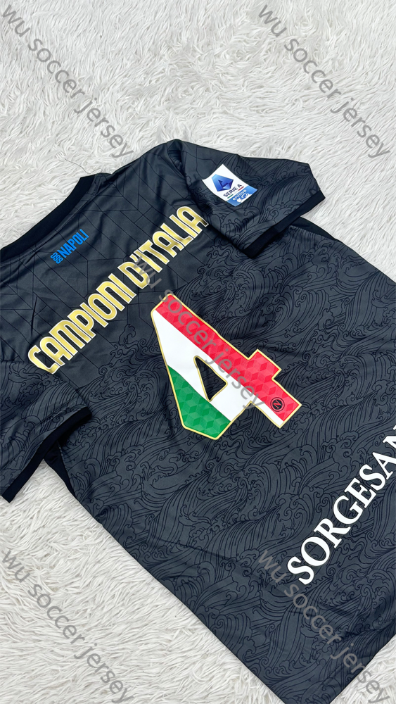 （S-4XL）1:1 Copy Top Quality 2025/2026 Napoli Home Serie A Champions  Football Jersey （Fan Edition）（Players Edition）