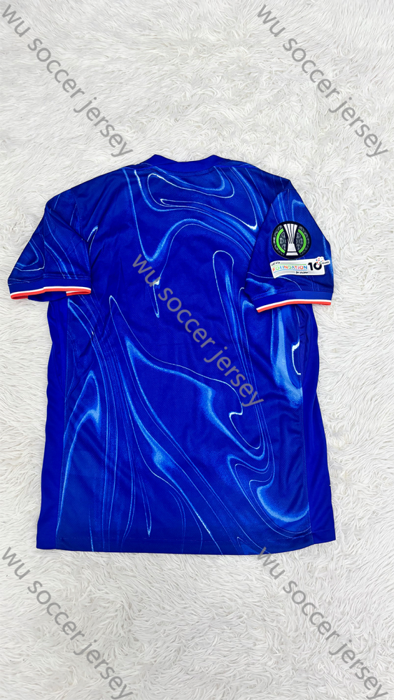 （S-4XL）1:1 Copy Top Quality 2024/2025 Chelsea Home  Football Jersey （ Fan Edition）