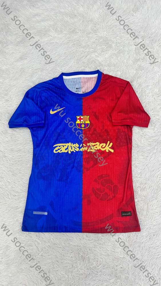 （S-3XL）1:1 Copy Top Quality 2025/2026 Barcelona Special Edition Football Jersey（ Player Edition）