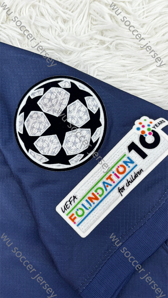 （S-4XL）1:1 Copy Top Quality 2024/2025 PSG Home UCL League Champions 25 Football Jersey （Fan Edition）（Players Edition）