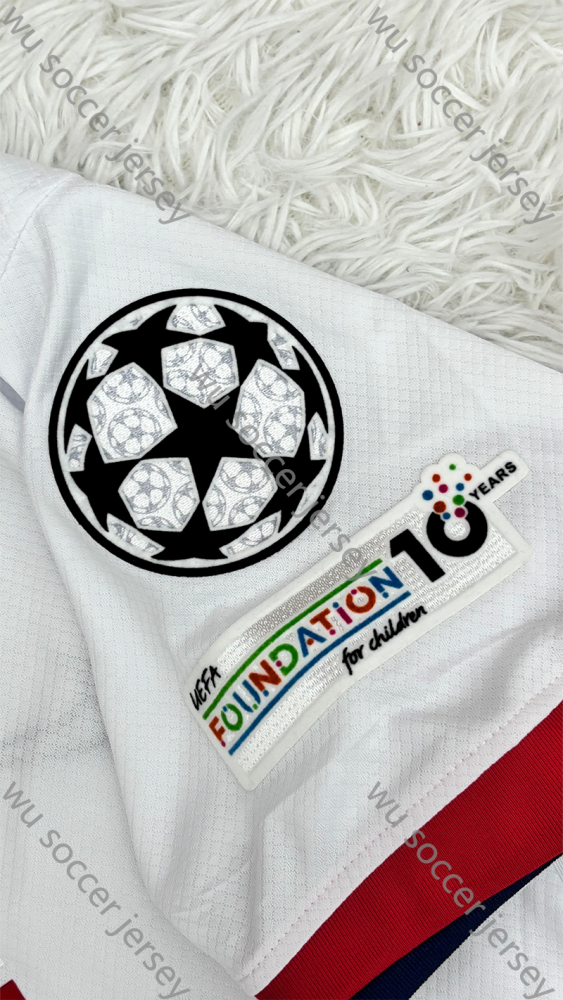 （S-4XL）1:1 Copy Top Quality 2024/2025 PSG Away UCL League Champions 25 Football Jersey （Fan Edition）（Players Edition）