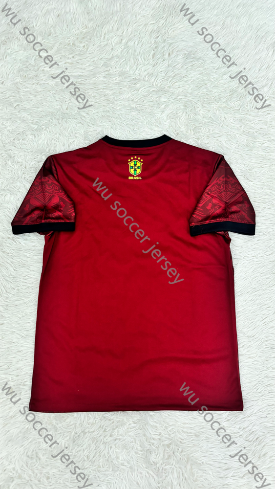 （S-4XL）1:1 Copy Top Quality 2025/2026 Brazil Jesus Special Edition Football Jersey （ Fan Edition）