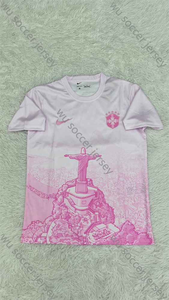 （S-4XL）1:1 Copy Top Quality 2025/2026 Brazil Jesus Special Edition Football Jersey （ Fan Edition）