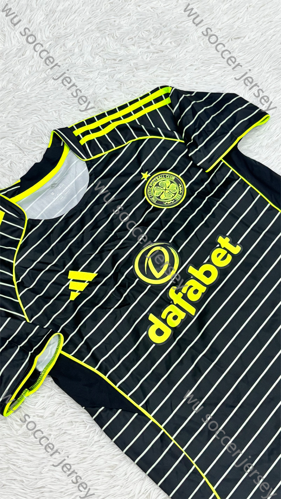 （S-4XL）1:1 Copy Top Quality 2025/2026 Celtic FC Away Football Jersey (Fan Edition)