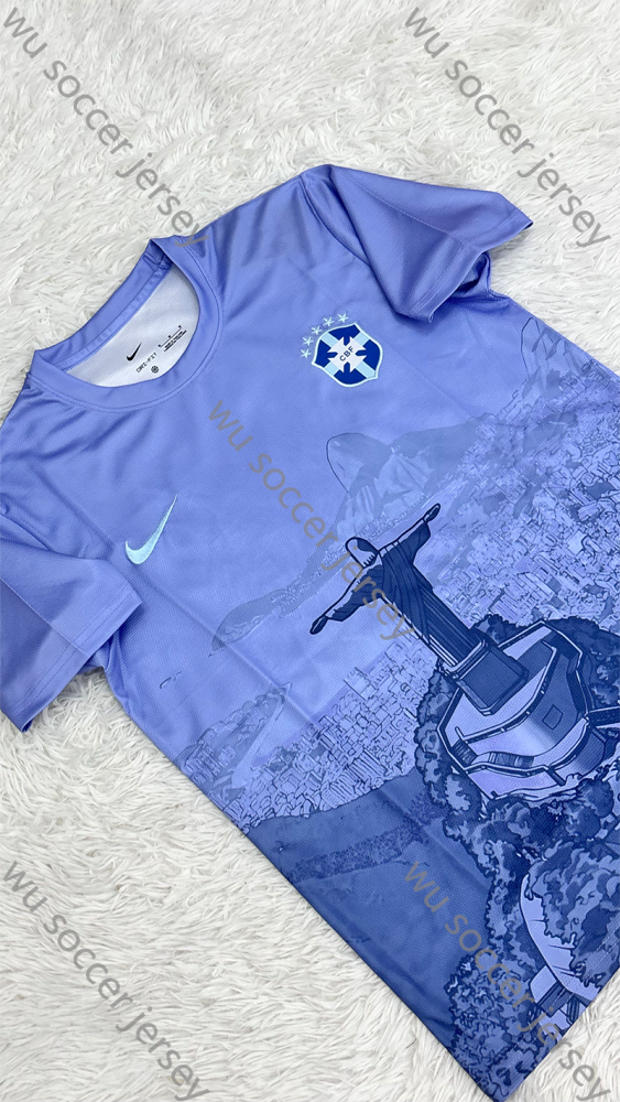（S-4XL）1:1 Copy Top Quality 2025/2026 Brazil Jesus Special Edition Football Jersey （ Fan Edition）