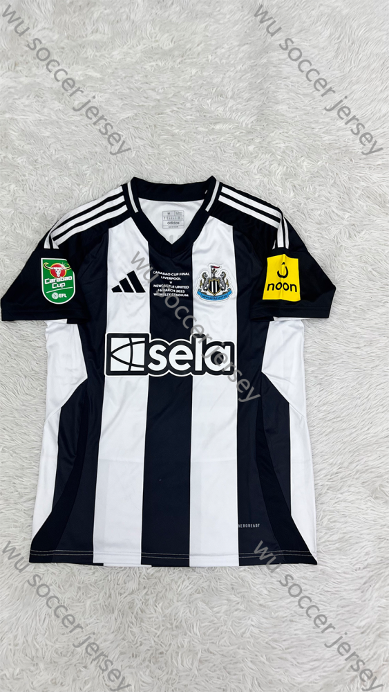 （S-4XL）1:1 Copy Top Quality 2024/2025 Newcastle United Home Football Jersey （Fan Edition）
