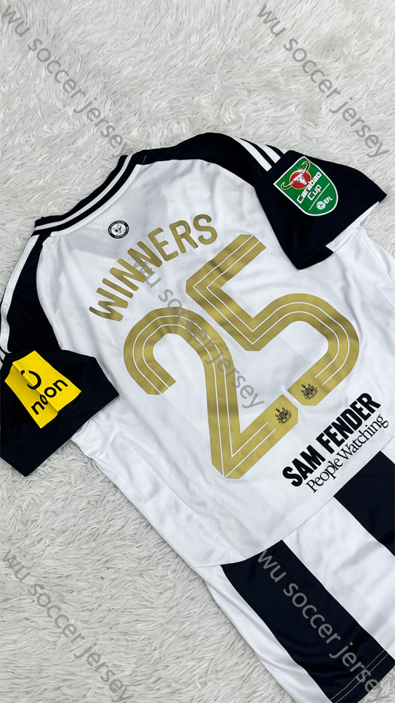 （S-4XL）1:1 Copy Top Quality 2024/2025 Newcastle United Home Football Jersey （Fan Edition）