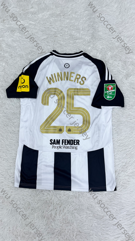 （S-4XL）1:1 Copy Top Quality 2024/2025 Newcastle United Home Football Jersey （Fan Edition）