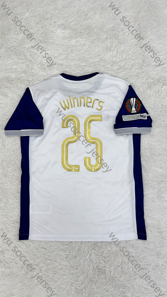（S-4XL）1:1 Copy Top Quality 2024/2025 Tottenham Hotspur Home Europa League Champions Winners 25 Football Jersey （ Fan Edition）（Player Edition）