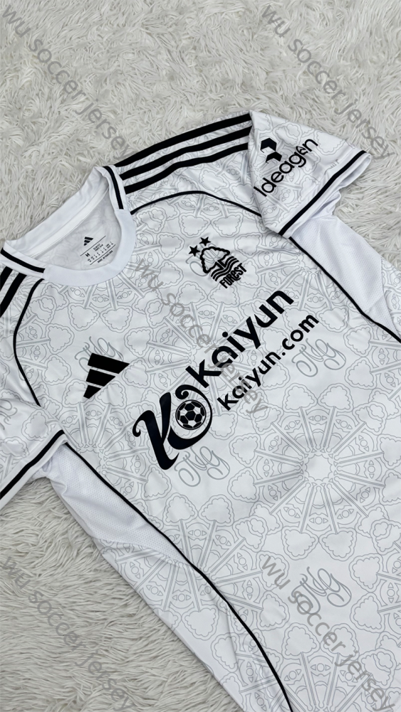 （S-4XL）1:1 Copy Top Quality 2025/2026 Nottingham Forest Home Football Jersey （Fan Edition）