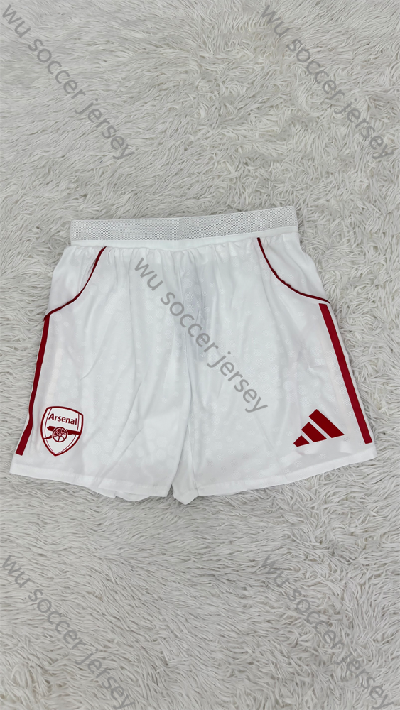 （S-2XL）1:1 Copy Top Quality 2025/2026 Arsenal Home shorts Football Jersey