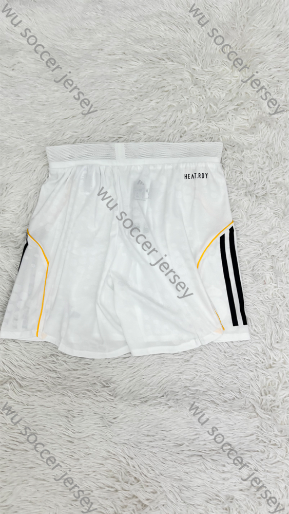 （S-2XL）1:1 Copy Top Quality 2025/2026 Real Madrid Home shorts Football Jersey