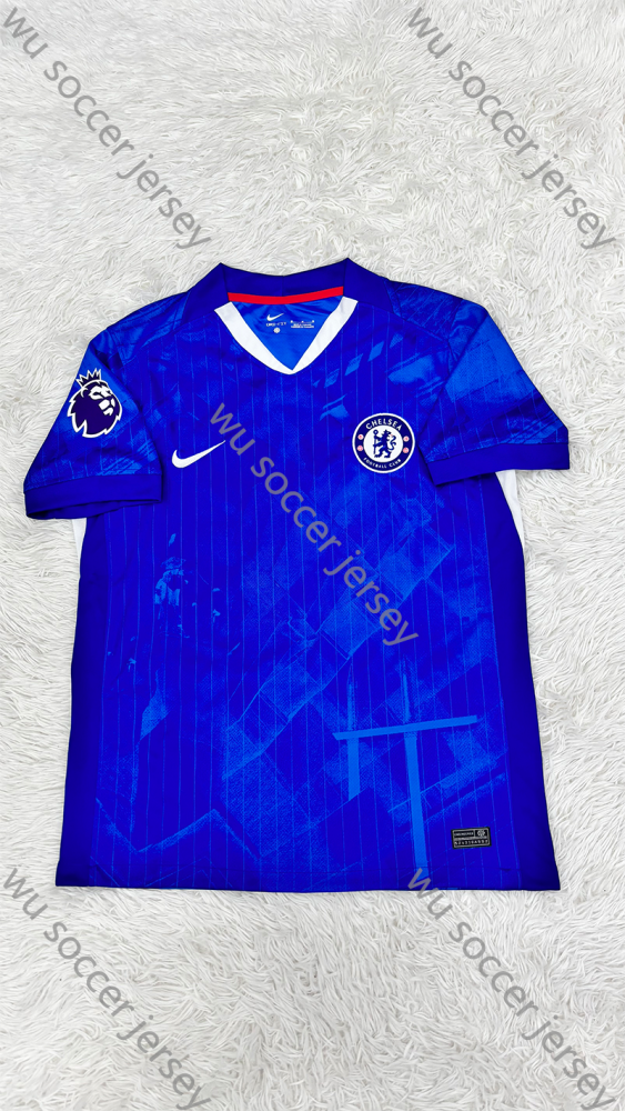（S-4XL）1:1 Copy Top Quality 2025/2026 Chelsea Home  football jersey （ Fan Edition）