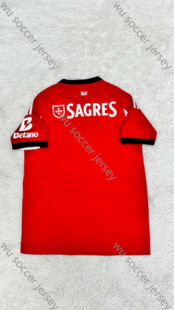 （S-4XL）1:1 Copy Top Quality 2025/2026 Benfica Home Football Jersey （Fan Edition）