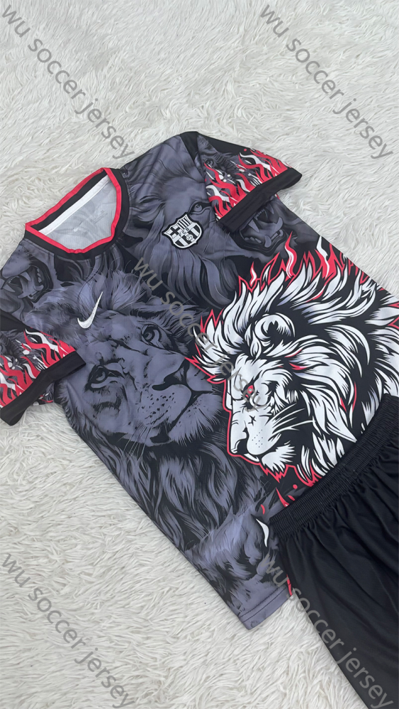 （16-28）1:1 Copy Top Quality 2025/2026 Barcelona  Football Jersey (Kids)