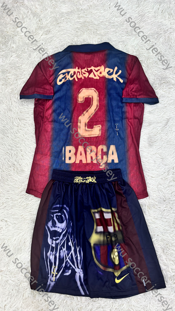 （S-3XL）1:1 Copy Top Quality 2025/2026 Barcelona Retro Limited Edition Football Jersey（ Player Edition）