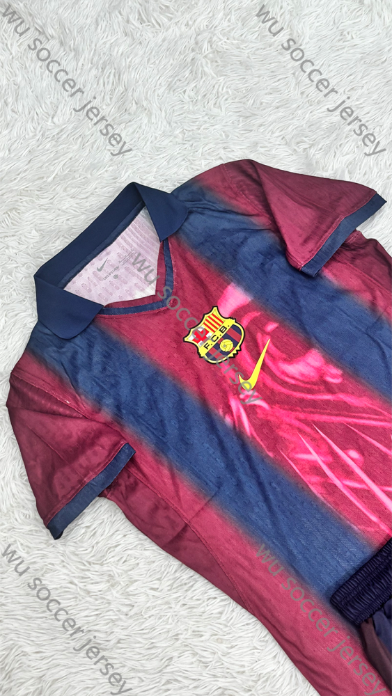 （S-3XL）1:1 Copy Top Quality 2025/2026 Barcelona Retro Limited Edition Football Jersey（ Player Edition）