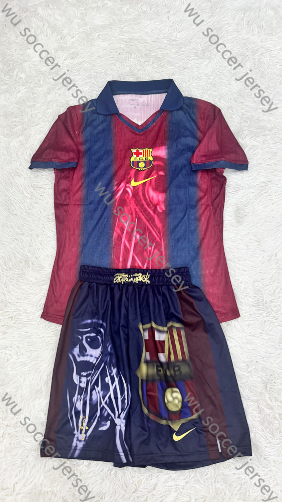 （S-3XL）1:1 Copy Top Quality 2025/2026 Barcelona Retro Limited Edition Football Jersey（ Player Edition）
