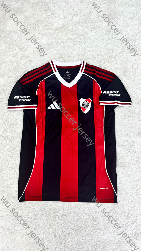 （S-4XL）1:1 Copy Top Quality 2025/2026 River Plate Away Football Jersey（Fan Edition）