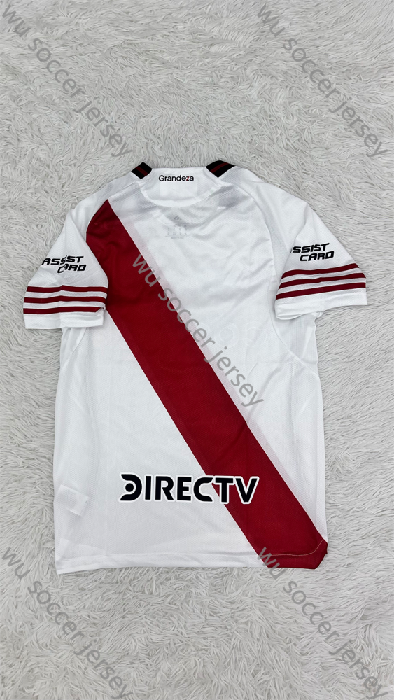（S-3XL）1:1 Copy Top Quality 2025/2026 River Plate Home Football Jersey（Player Edition）
