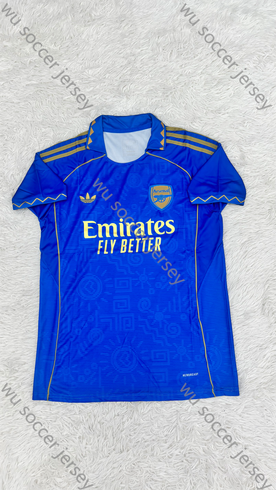 （S-4XL）1:1 Copy Top Quality 2025/2026 Arsenal Football Jersey （ Fan Edition）