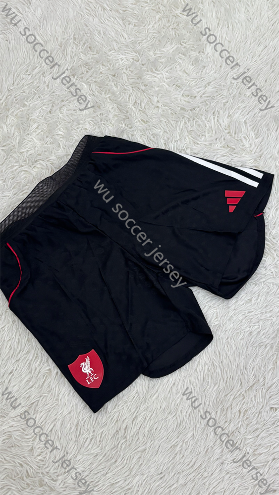 （S-2XL）1:1 Copy Top Quality 2025/2026 Liverpool Away shorts Football Jersey（shorts）