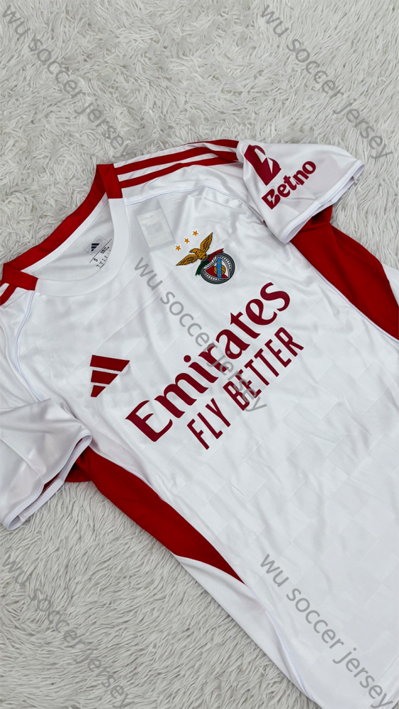 （S-4XL）1:1 Copy Top Quality 2025/2026 Benfica Away Football Jersey （Fan Edition）