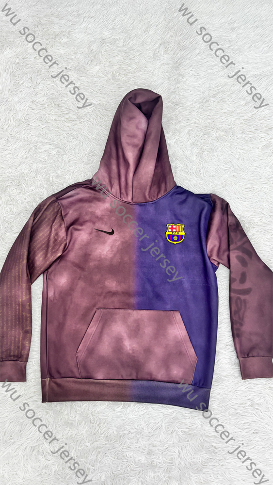 2025/2026 Barcelona Retro Hat Long Sleeve Jacket Kit