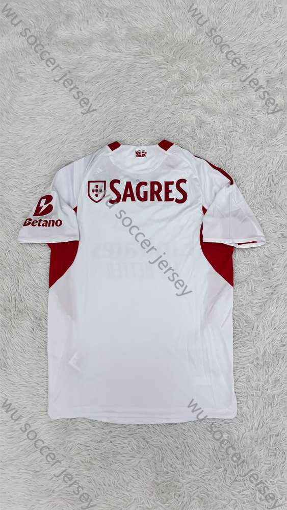 （S-3XL）1:1 Copy Top Quality 2025/2026 Benfica Away Football Jersey （Player Edition）