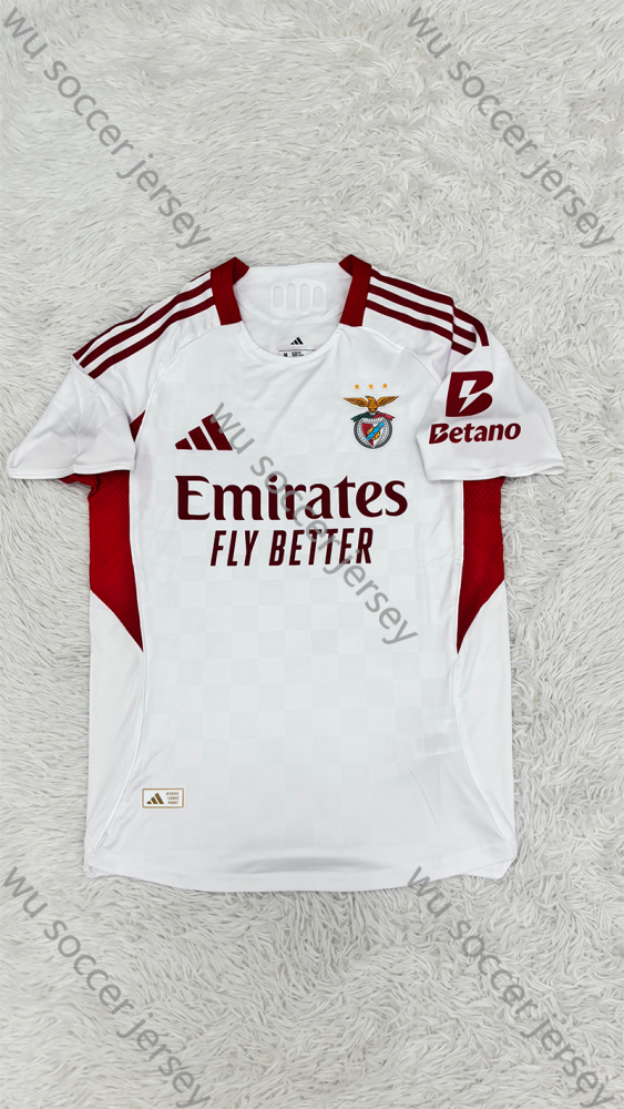 （S-3XL）1:1 Copy Top Quality 2025/2026 Benfica Away Football Jersey （Player Edition）