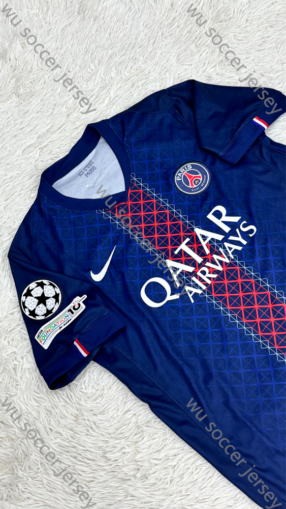 （S-4XL）1:1 Copy Top Quality 2025/2026 PSG  Football Jersey （ Fan Edition）
