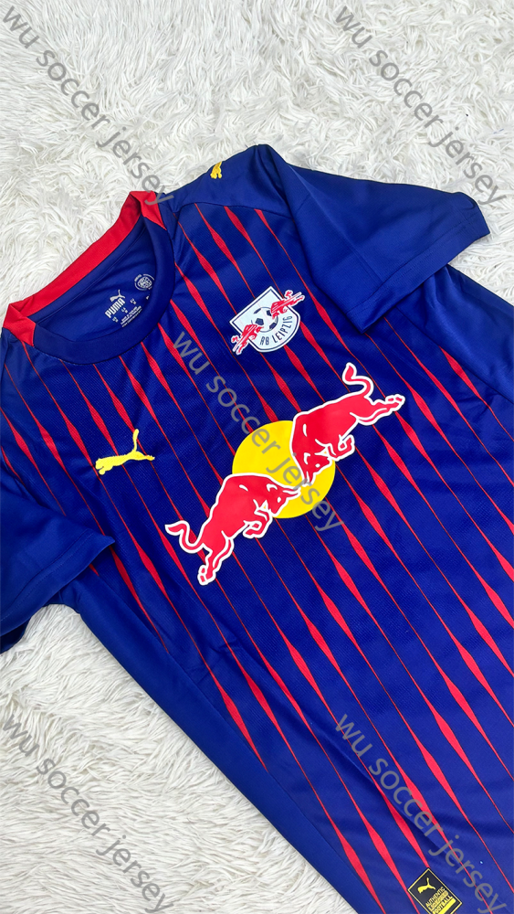 （S-4XL）1:1 Copy Top Quality 2025/2026  RB Leipzig Home Football Jersey （ Fan Edition）