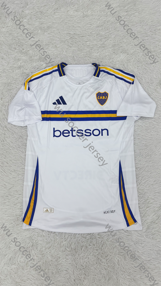（S-4XL）1:1 Copy Top Quality 2025/2026 Boca Juniors Home Football Jersey (Fan Edition)
