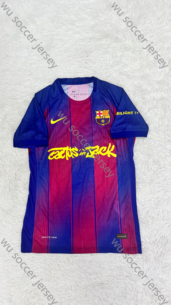 （S-3XL）1:1 Copy Top Quality 2025/2026 Barcelona Special Edition Football Jersey（ Player Edition）