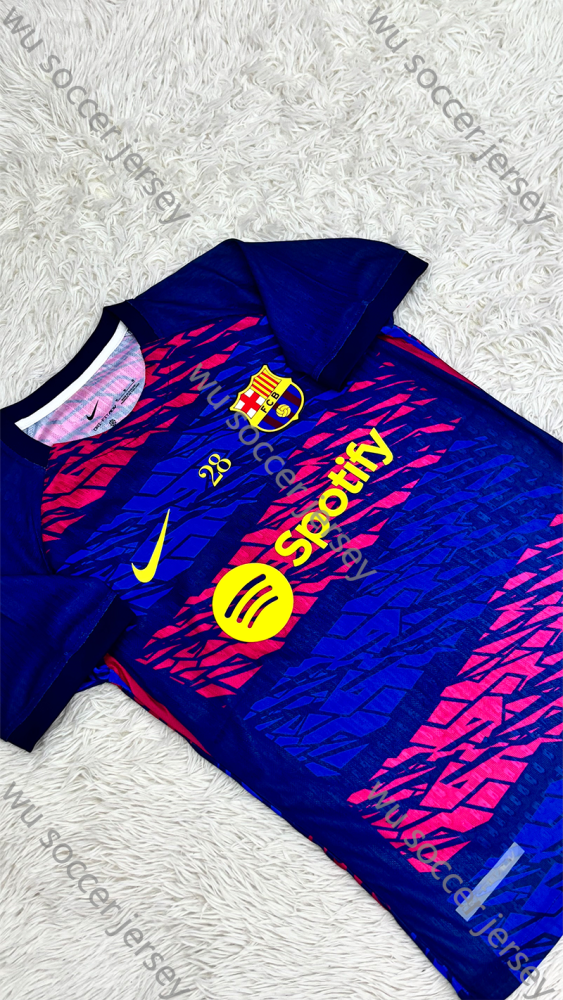 （S-3XL）1:1 Copy Top Quality 2025/2026 Barcelona Special Edition Football Jersey（ Player Edition）