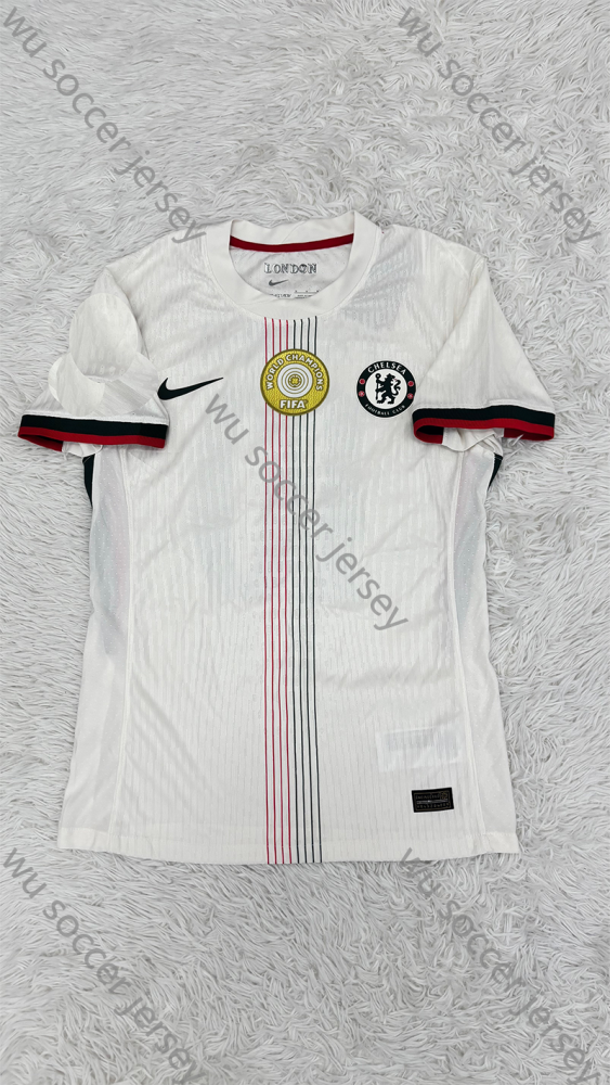 （S-4XL）1:1 Copy Top Quality 2025/2026 Chelsea Away World club cup champions Football Jersey （Fan Edition）(Player Edition)