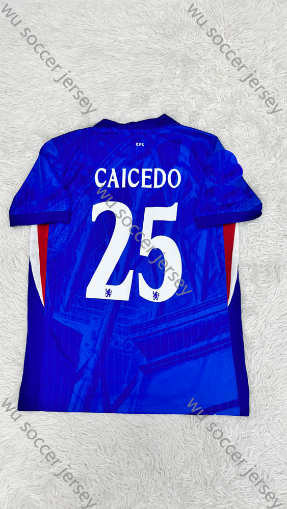（S-4XL）1:1 Copy Top Quality 2025/2026 Chelsea Home World club cup champions Football Jersey （Fan Edition）(Player Edition)