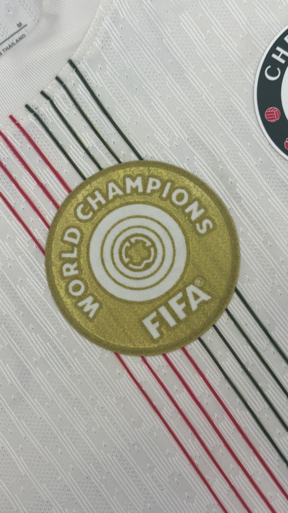 （S-4XL）1:1 Copy Top Quality 2025/2026 Chelsea Away champions 25 World club cup Football Jersey （Fan Edition）(Player Edition)