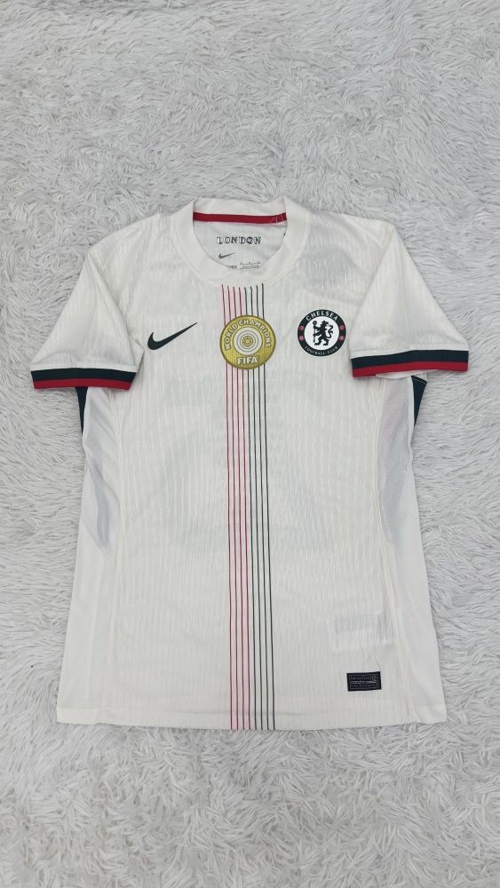 （S-4XL）1:1 Copy Top Quality 2025/2026 Chelsea Away champions 25 World club cup Football Jersey （Fan Edition）(Player Edition)