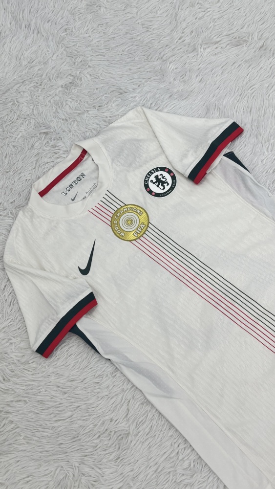 （S-4XL）1:1 Copy Top Quality 2025/2026 Chelsea Away champions 25 World club cup Football Jersey （Fan Edition）(Player Edition)