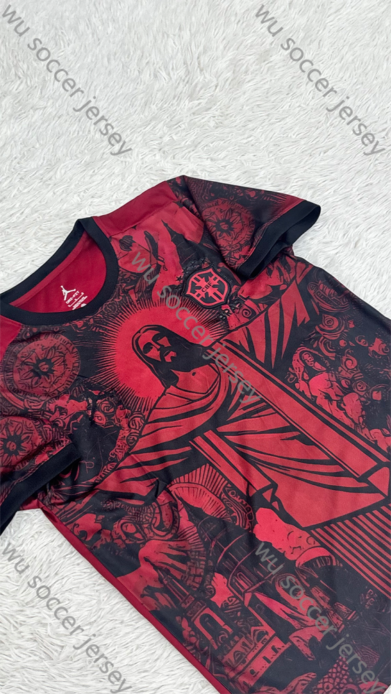 （S-4XL）1:1 Copy Top Quality 2025/2026 Brazil Jesus Special Edition Football Jersey （ Fan Edition）