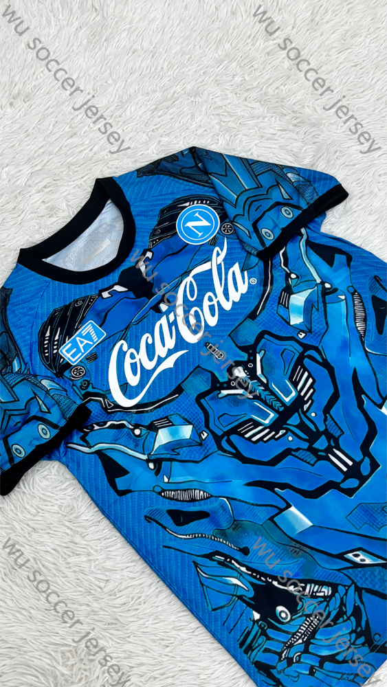 （S-4XL）1:1 Copy Top Quality 2025/2026 Napoli Training clothes Football Jersey （ Fan Edition）