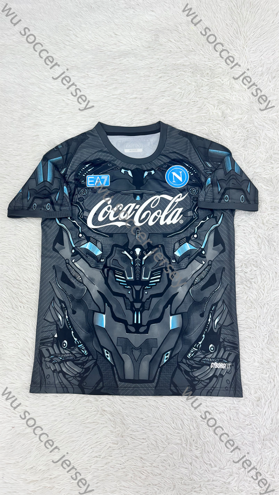 （S-4XL）1:1 Copy Top Quality 2025/2026 Napoli Training clothes Football Jersey （ Fan Edition）