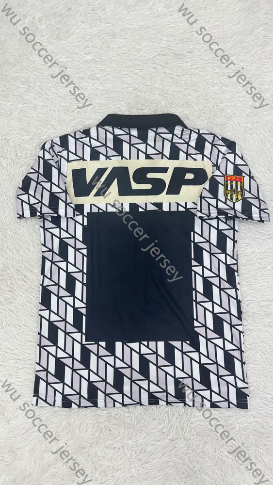 （S-2XL）1:1 Copy Top Quality 1990 Santos Away Football Jersey （Player Edition）