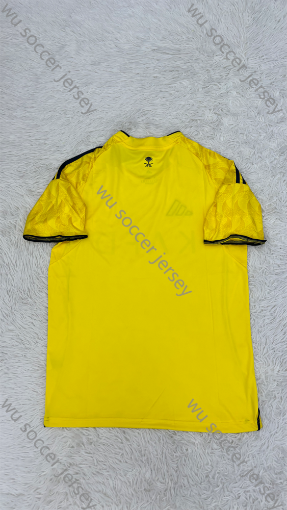 （S-4XL）1:1 Copy Top Quality 2025/2026 Al Nassr FC Home Football Jersey （ Fan Edition）