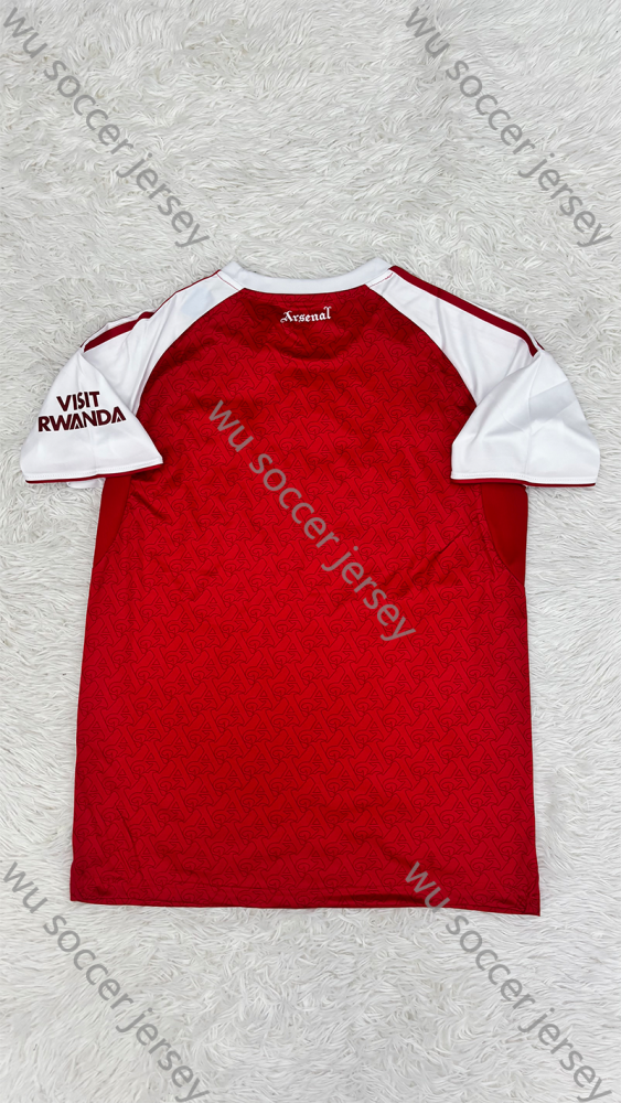 （S-4XL）1:1 Copy Top Quality 2025/2026 Arsenal Home Football Jersey （ Fan Edition）（Player Edition）