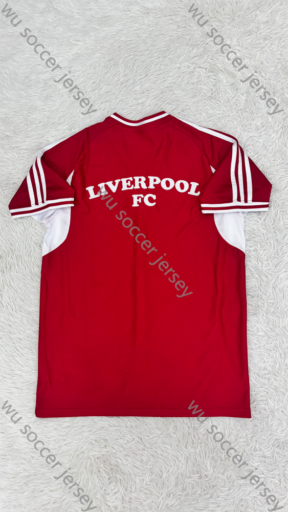 （S-4XL）1:1 Copy Top Quality 2025/2026 Liverpool Red Baseball uniform Football Jersey （ Baseball uniform）