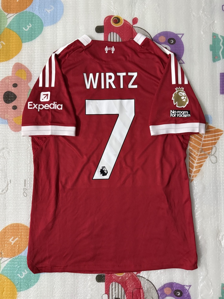 （S-4XL）1:1 Copy Top Quality 2025/2026 Liverpool Home Football Jersey （Fan Edition）（Player Edition）